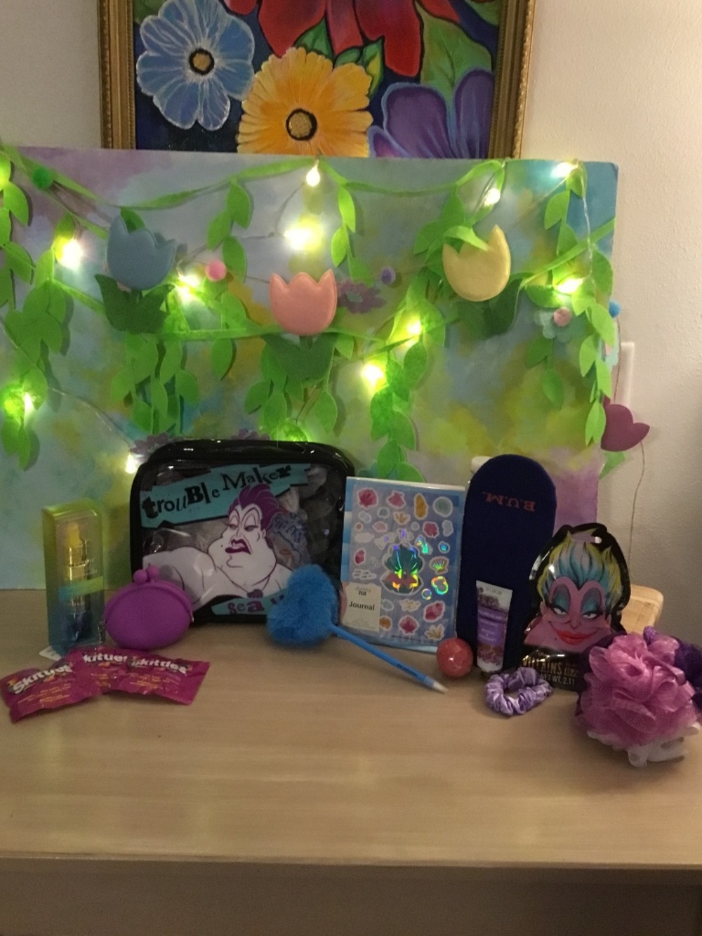 Disney Villain Sea Witch Makeup bag and more